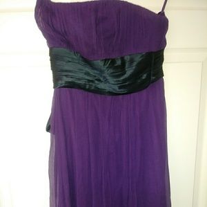 Plum BCBG Maxazria formal dress